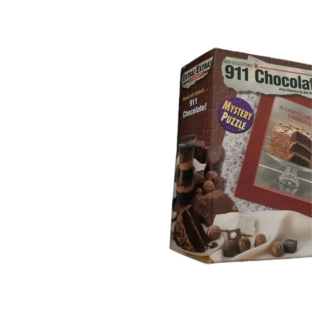 911 Chocolate Bepuzzled NIB 1997 VTG